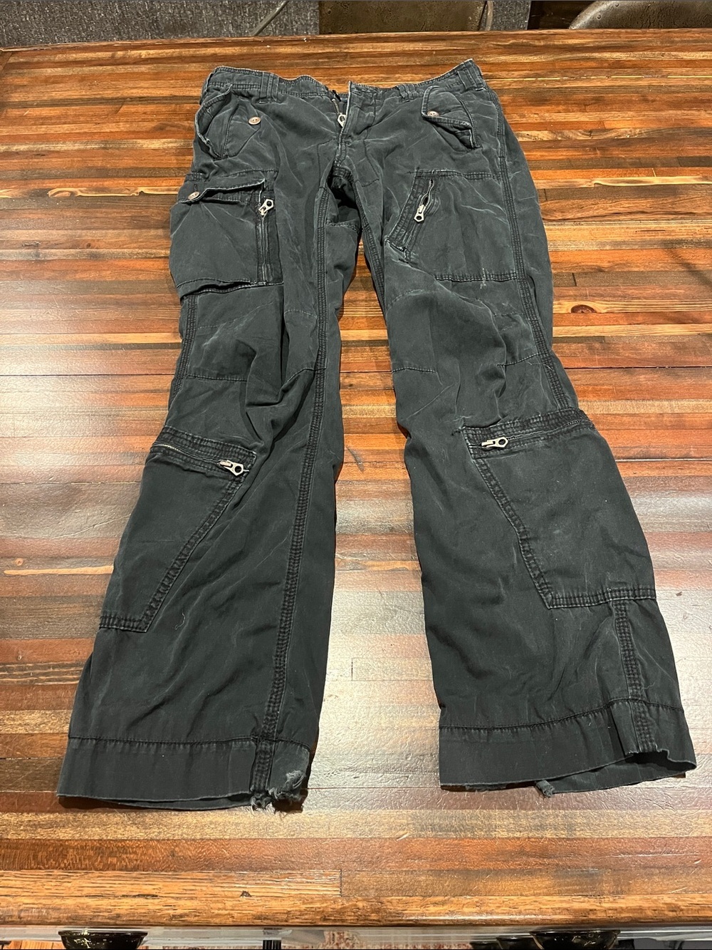 Ralph Lauren Vintage Paratrooper Cargo Pants - Durable Utility Style size 8
